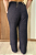 Calça Reta Textura Preto - Imagem 5