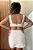 Mini Saia Fenda Risca Off White - Imagem 3