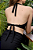 Top Frente Única Lurex Preto - Imagem 2