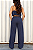 Calça Reta Textura Cinza - Imagem 4