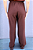 Calça Reta Textura Marrom - Imagem 6