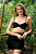 Mini Saia Lurex Preto - Imagem 3