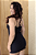 Vestido Básico Lurex Preto - Imagem 2