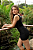 Vestido Cereja Lurex Preto - Imagem 2
