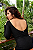 Vestido Festa Manga Longa Lurex Preto - Imagem 4