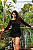 Vestido Festa Manga Longa Lurex Preto - Imagem 1