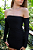Vestido Sem Alça Lurex Preto - Imagem 5