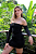 Vestido Sem Alça Lurex Preto - Imagem 2