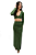 Top Decote Manga Longa Militar - Imagem 2