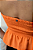 Top Lastex Babado Laranja - Imagem 5