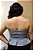 Top Lastex Babado Cinza - Imagem 4