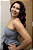 Top Lastex Babado Cinza - Imagem 3