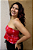 Top Lastex Babado Tie-Dye Rosa - Imagem 2