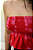 Top Lastex Babado Tie-Dye Rosa - Imagem 3