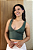 Blusa Decote Alça Larga Militar - Imagem 4