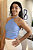 Blusa Nete Azul Bebê - Imagem 1