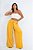 Pantalona Fenda Lateral Amarelo - Imagem 9