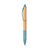 KUMA. Caneta esferográfica em bambu com escrita em azul - Imagem 4