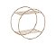 Prateleira Nicho Organizador Decora Rose Gold 30cm Arthi - Imagem 3