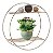 Prateleira Nicho Organizador Decora Rose Gold 30cm Arthi - Imagem 2