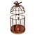 Gaiola De Passarinho Porta Vela Enfeite Decorativo Luminária - Imagem 5
