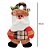Kit 6 Boneco Papai Noel Pendente Tecido Guizo Enfeite Natalino - Master Christmas - Imagem 2