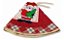 Saia Tapete De Árvore De Natal Papai Noel 60 Cm Forrada - Imagem 4