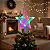 Estrela Ponteira Led 17,5 Cm Enfeite Para Árvore De Natal Bivolt 110-220V - Imagem 2