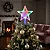 Estrela Ponteira Led 17,5 Cm Enfeite Para Árvore De Natal Bivolt 110-220V - Imagem 5