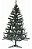 Árvore De Natal Pinheiro Verde E Neve 1.20m 144 Galhos A0032 - Imagem 2