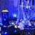 Pisca Pisca Azul Cordão 200 Lâmpadas 127v Led 8 Funções 15m - Imagem 4