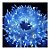Pisca Pisca Fio Transparente 100 Lâmpadas Led 127v 10m Cor Azul 8 Funções - Imagem 2