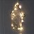 Kit 2 Fios De Arame 20 Led Enfeite Natal 2 M Pilha Decoração - Imagem 5