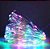 Kit 2 Fios De Arame 20 Leds Coloridos Enfeite Natal 2 M Pilha Decoração - Imagem 1
