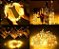 Kit 2 Fios De Arame 20 Leds Coloridos Enfeite Natal 2 M Pilha Decoração - Imagem 3