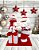 Papai Noel Boneco De Neve Enfeite Natalino Pano E Madeira - Imagem 5