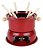Conjunto Fondue Aço 11 Peças Hauskraft 6 Pessoas Vermelho - Imagem 1