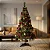 Árvore De Natal Pinheiro De Mesa Luxo 90 Cm Verde 73 Galhos A0209E - Imagem 4