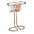 Porta Toalha De Bancada Pia Line Aço Glavanizado Cor Rose Gold 30 Cm - Arth Luxo - Imagem 3