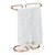Porta Toalha De Bancada Pia Line Aço Glavanizado Cor Rose Gold 30 Cm - Arth Luxo - Imagem 1