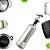Porta Azeite Vinagre Em Aço Inox 300 Ml Vinagreiro Bico Dosador - Imagem 3