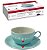 Jogo De Xícaras Para Chá Café Grande 160 Ml 12 Peças Fina Porcelana Hauskraft  Cor Azul - Imagem 2