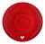 Jogo De Xícaras Para Chá Café Grande 160 Ml 12 Peças Fina Porcelana Hauskraft  Cor Vermelho - Imagem 7