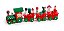 Trenzinho De Madeira Enfeite De Natal 19,5 Cm Decoração  Wincy Natal - Imagem 3