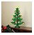 Mini Árvore De Natal Em Madeira Mdf Enfeite 3d 18x14 Cm - Wincy Natal - Imagem 2