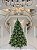 Árvore Pinheiro De Natal 1,20m Com Floco De Neve Luxo 170 Galhos A0612M - Imagem 2