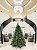 Árvore Pinheiro De Natal 1,20m Com Floco De Neve Luxo 170 Galhos A0612M - Imagem 3