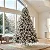 Árvore De Natal Luxo Pinheiro Com Neve Nevada 1.50m 412 Galhos - Imagem 1