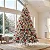 Árvore Natal Luxo Pinheiro Com Neve Pinha 1.20m 214 Galhos Aw212 - Imagem 3