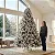 Árvore De Natal Luxo Pinheiro Neve Pinha 2,10m 1.062 Galhos AW221 - Imagem 8